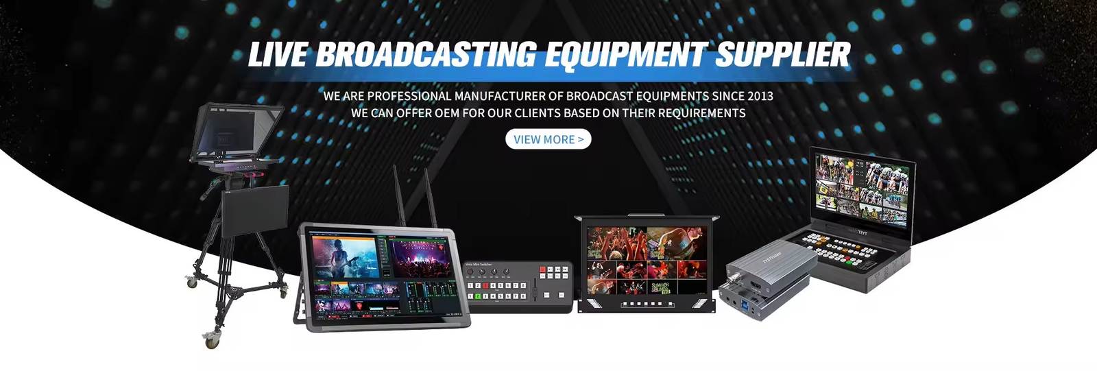 Teleprompter dello Studio