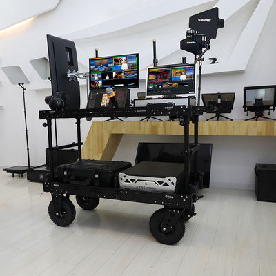 Attrezzature di archiviazione Film Shooting Studio Room Cart con dimensioni di esposizione 120*60*92cm
