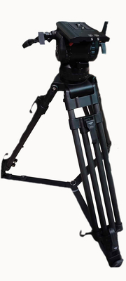 Teleprompter a doppia maniglia in fibra di carbonio per riprese video professionali