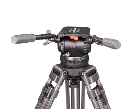 V600 Teleprompter per telecamere professionali Borsa da trasporto in treppiede in fibra di carbonio per riprese video