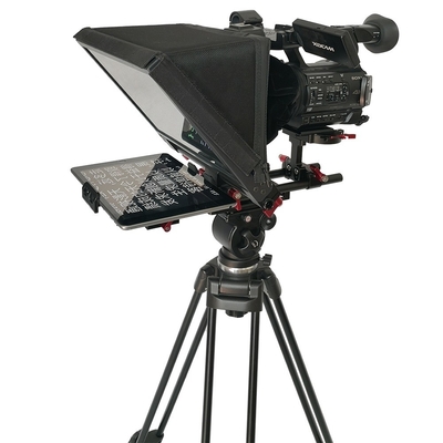 Teleprompter per tablet portatile da 7-13 pollici per riprese video DSLR e live streaming