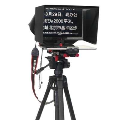 Teleprompter portatile per tablet in diretta 7.8kg 7&quot; 11&quot; 13&quot; TY330