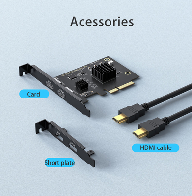 Carte di acquisizione video audio 4K di tipo SMD professionale per registrazione dal vivo e OBS