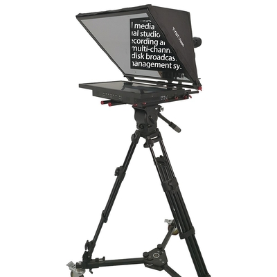 Colori di font e sfondo personalizzabili su Teleprompter per TV Studio