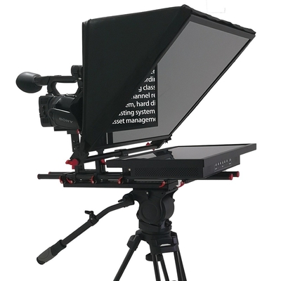 Colori di font e sfondo personalizzabili su Teleprompter per TV Studio