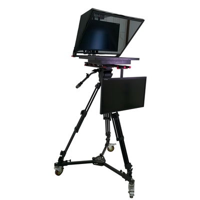 TY-24G2 Pro 24&quot; Teleprompter a doppio schermo Studio Lo strumento definitivo per la trasmissione di notizie