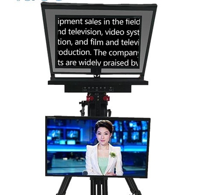 Teleprompter con monitor da 24 pollici