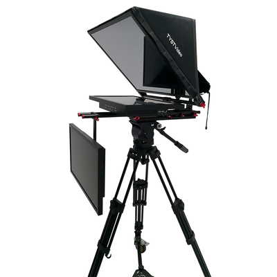 Teleprompter con monitor da 24 pollici