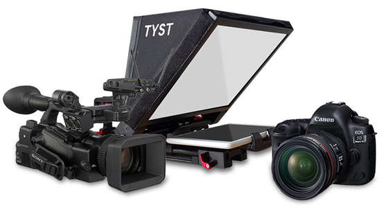 Tipo di vetro splitter vetro temperato Teleprompter portatile 10 13 pollici per Android o iPad
