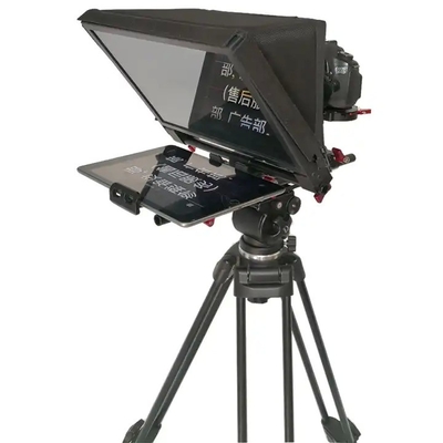 Teleprompter portatile da 2 a 20 piedi di distanza operativa per Android o iPad Broadcast