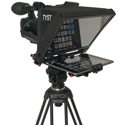 Teleprompter portatile da 2 a 20 piedi di distanza operativa per Android o iPad Broadcast