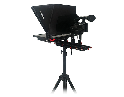 21 pollici Monitor Prompter incorporato con telecomando wireless e vetro temperato
