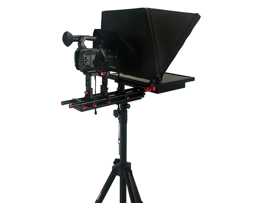 21 pollici Monitor Prompter incorporato con telecomando wireless e vetro temperato