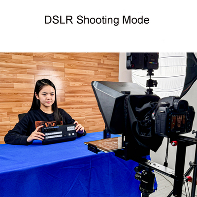 Teleprompter universale per telefono cellulare e pad per le riprese dal vivo TS-350Pro