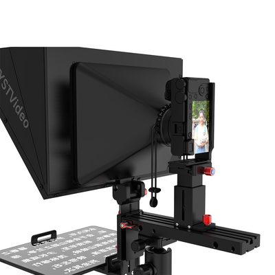 Teleprompter di 4-15 pollici per telefono cellulare / tablet con telecomando da TYST