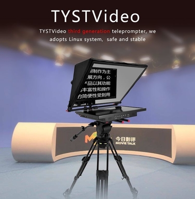 TYSTVideo Teleprompter incorporato per Studio Room Win 7 supportato 97% di trasmissione luminosa