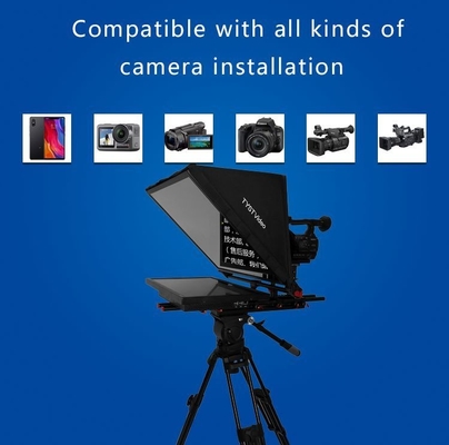 TYSTVideo Teleprompter incorporato per Studio Room Win 7 supportato 97% di trasmissione luminosa