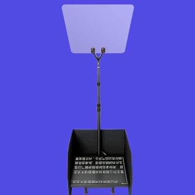 Teleprompter regolabile di 17 pollici per videoconferenze televisive ed eventi dal vivo