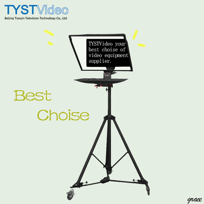 Teleprompter sportivo dal vivo da 19 e 20 pollici con monitor auto-test TS-200 10-30 piedi Tystvideo