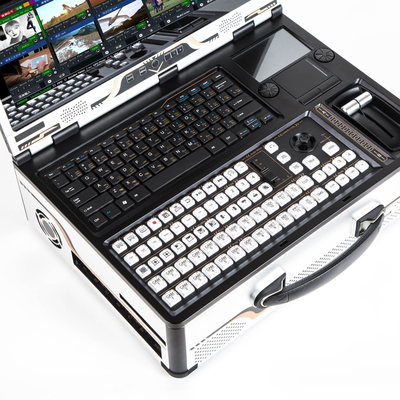 TystvideovideoGuide All-In-One Machine Live Broadcast 17,3 Inch Matting Screen con Vmix Switcher