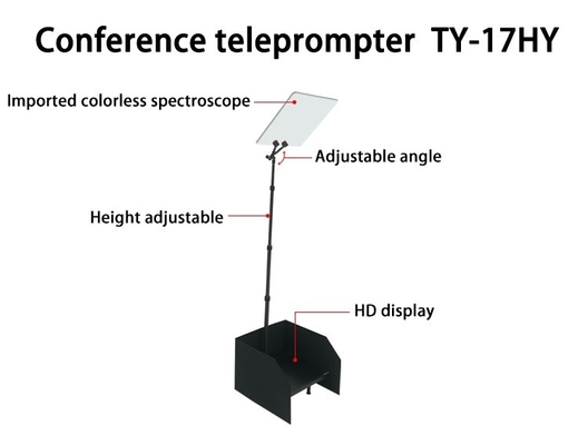Teleprompter per il 97% di trasmissione luminosa
