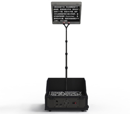 Indoor Outdoor TYSTVideo Trump Teleprompter in vetro a controllo remoto in vetro forte