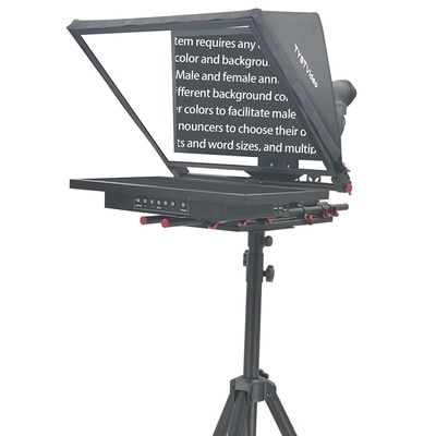 24 pollici mono schermo Prompter auto-specchio per lo studio TV