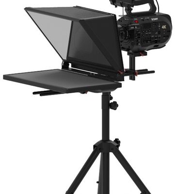 TS200 Teleprompter 20 pollici Single Monitor Studio Autocue con supporto regolabile