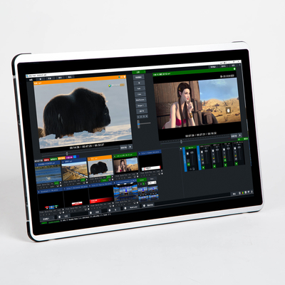 17.3 pollici HD Live Broadcasting Macchina tutto in uno per streaming e registrazione in diretta