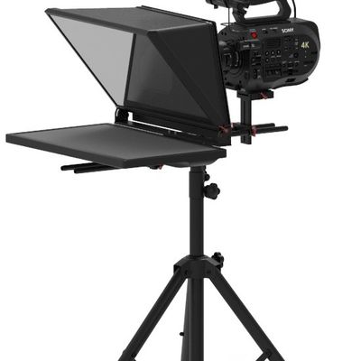Teleprompter professionale da 24 pollici per telecamera DV 1920*1080P Risoluzione telecomando wireless