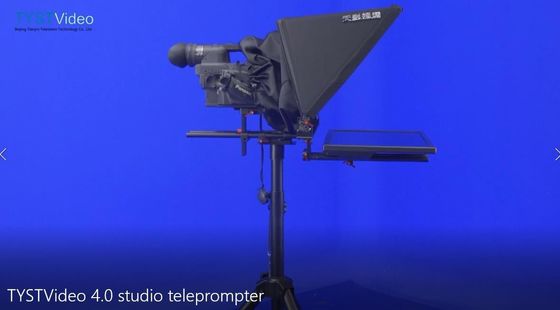 Teleprompter professionale da 24 pollici per telecamera DV 1920*1080P Risoluzione telecomando wireless