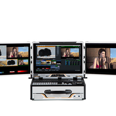 G100S3 Live Broadcast Studio Station High 3 schermi 12 canali SDI/HDMI Input/Output