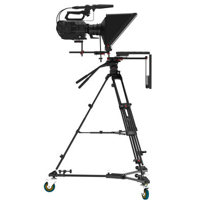 Teleprompter LCD da 22 pollici per studio di trasmissione vocale professionale