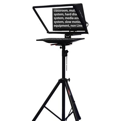 Teleprompter da 20 pollici privato per interviste e trasmissioni TV