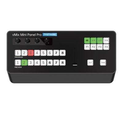 Pannello di controllo di registrazione e trasmissione video TYSTV Vmix Mini Directing Switch Keyboard