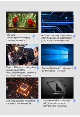 Macchina di trasmissione in diretta di TV portatile TYSTVideo Professional per registrazione interna o esterna