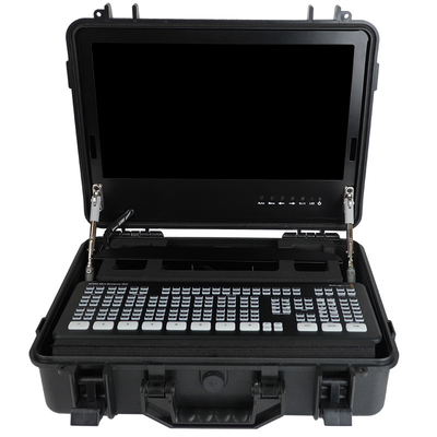 Cassa da trasporto nera professionale per il commutatore portatile e protettivo Blackmagic ATEM