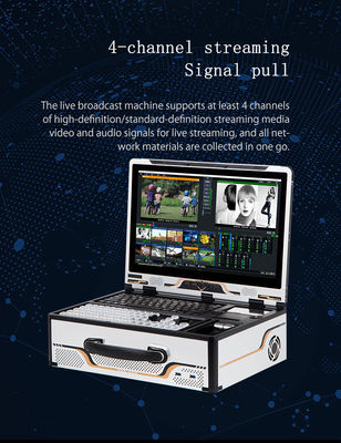 16G RAM 17,3 pollici Sistema di live streaming con tecnologia avanzata di audio e radio