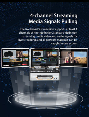 16G RAM 17,3 pollici Sistema di live streaming con tecnologia avanzata di audio e radio