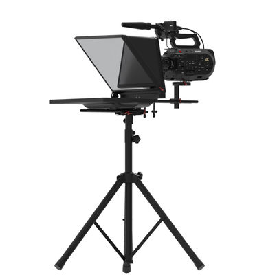 Teleprompter 24 pollici nero TYSTvideo Broadcasting Gradecast Teleprompter per spettacolo dal vivo