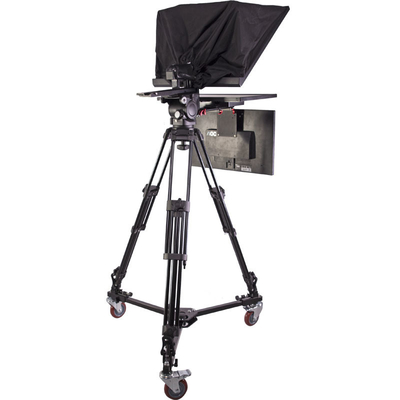 Teleprompter di studio professionale per interni o esterni TS-T110/22D Dual Screen Caster PTZ