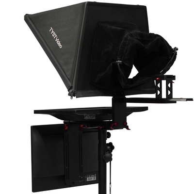 TYSTVideo Teleprompter a doppio schermo da 24 pollici per la stazione di studio