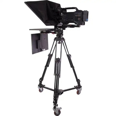 Resoluzione di grande schermo Studio interno/esterno Teleprompter supporto doppio schermo Un periodo