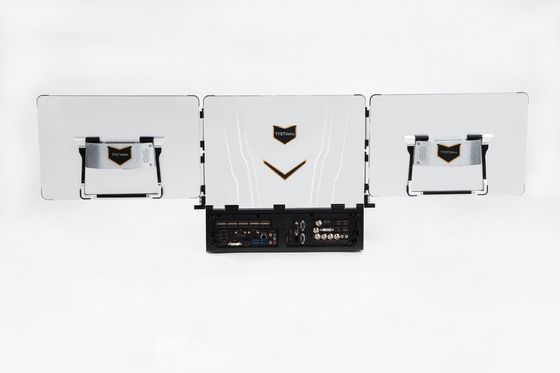 Live Streaming All-in-One Machine con switch di 12 canali e monitor da 17,3"