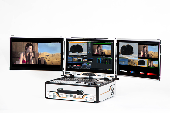 16G RAM Dispositivo AIO per streaming live professionale con software vMix 17.3 pollici