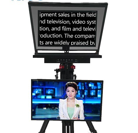 Teleprompter di trasmissione per TV a specchio automatico da 21 pollici