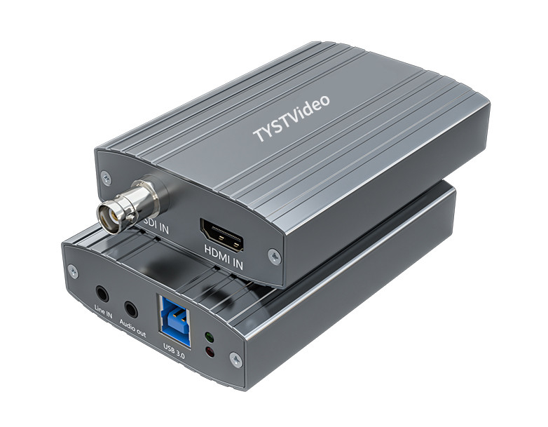 TYSTVideo HDMl SDI a USB Portatile Wlndows Hd Video Capture Box a bordo DDR3 1GB DDR3