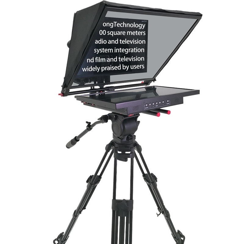 Colori di font e sfondo personalizzabili su Teleprompter per TV Studio