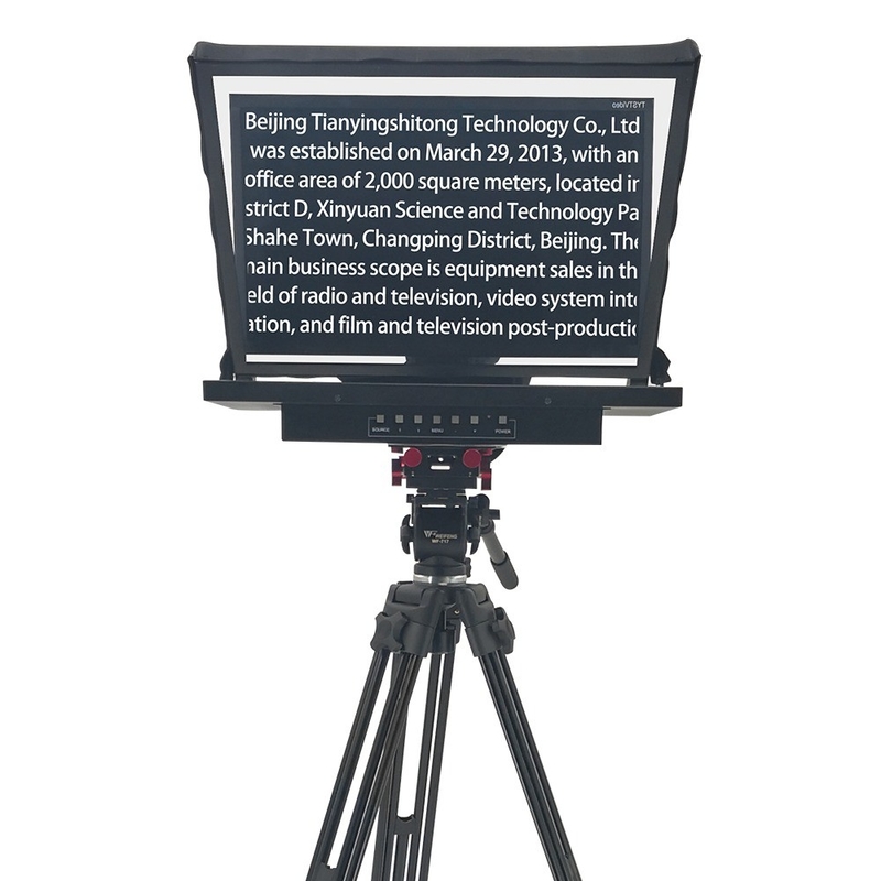 24 pollici TYST Prompter Monitor Teleprompter per TV Studio Live 1 Set Tystvideo TY-24G