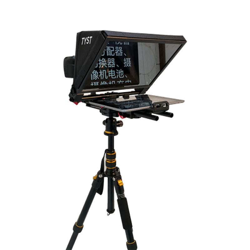TS310 7-13 Inch Tystvideo Intervista portatile Tablet Teleprompter per lo sport dal vivo